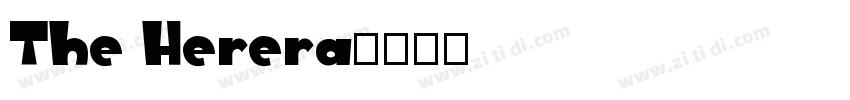 The Herera字体转换